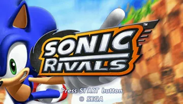 Sonic Rivals (EU) screen shot title